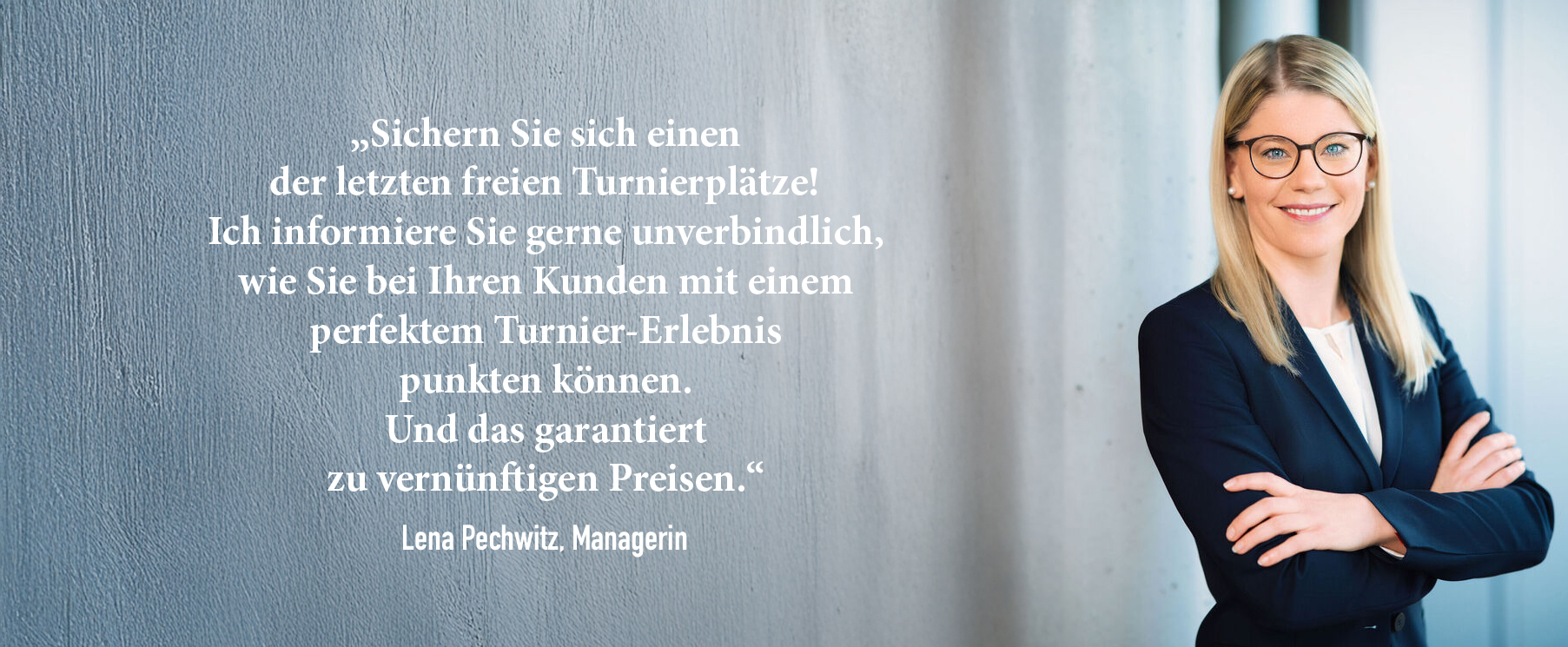 Sponsoring Turniere Lena Pechwitz